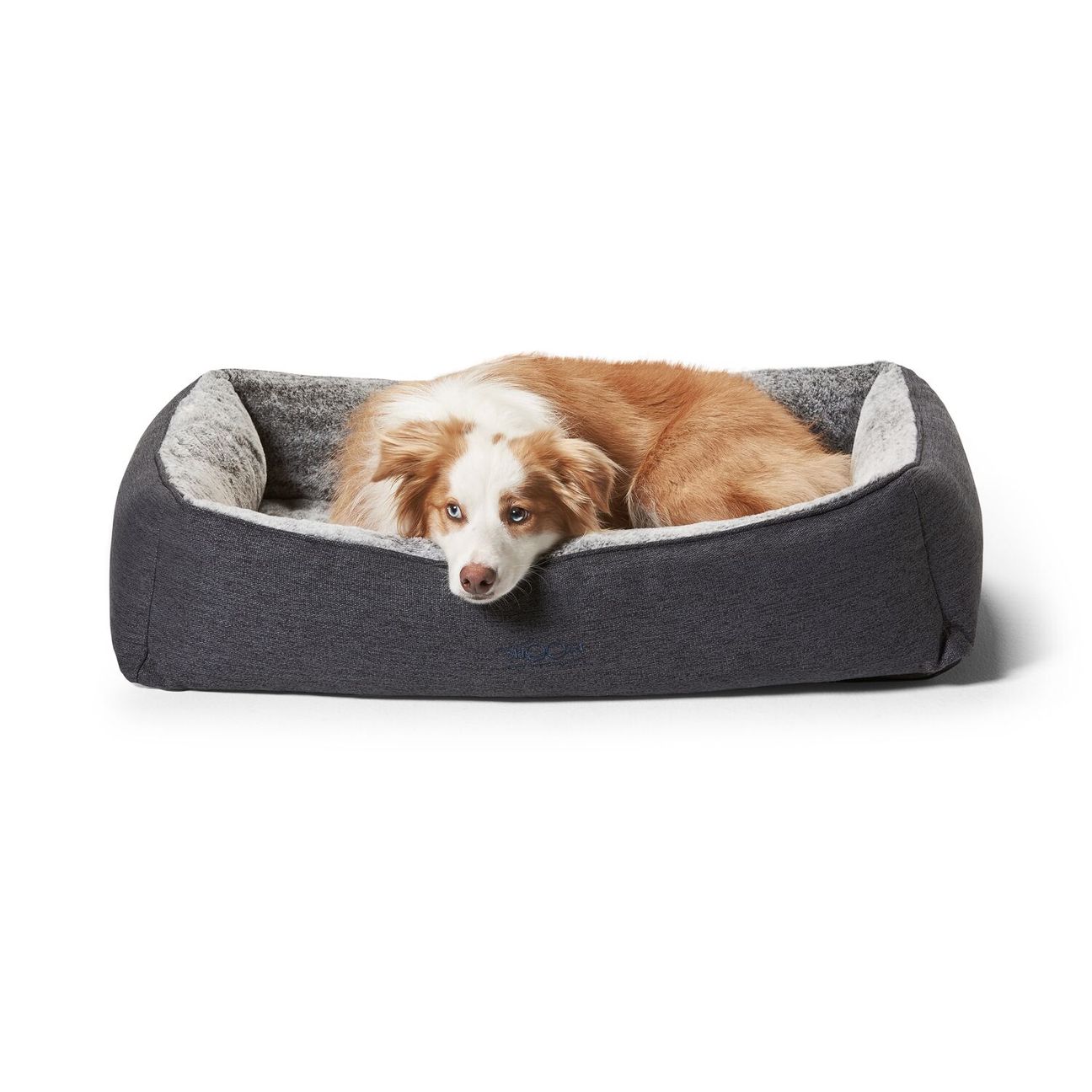 Orthopaedic Dog Bed With Removable Cover Snuggler Chinchilla