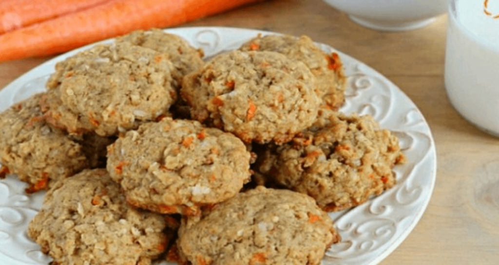 Peanut Butter, Carrot, and Wheat Germ Biscuits home made dog food recipe