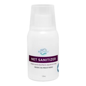 Blue Planet Net Sanitizer – Cleans & Disinfects Aquarium Nets to Prevent Disease Spread – Safe for Freshwater & Marine Tanks – 125mL