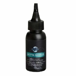 Protect your Betta fish with Blue Planet Betta Shield. Conditions tap water, neutralizes toxins, and is ideal for small aquariums and fish bowls.