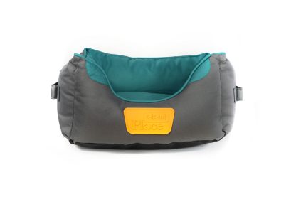 GiGwi – Place Bolster Dog Bed – Durable Canvas, Plush Comfort, Anti-Slip, Machine Washable, Indoor & Outdoor Use – Mindiampets.com.au