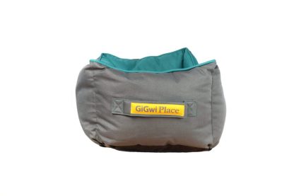 GiGwi – Place Bolster Dog Bed – Durable Canvas, Plush Comfort, Anti-Slip, Machine Washable, Indoor & Outdoor Use – Mindiampets.com.au
