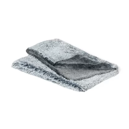 Snooza Calming Cuddler Blanket – Chinchilla & Silver Fox, Reversible, Plush Dog Blanket, Small & Large Sizes – Mindiampets.com.au