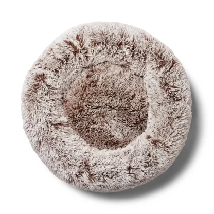 Snooza – Calming Cuddler Pet Bed – Mink, Vegan Faux Fur, Machine Washable, EcoFresh™ Filling, Available in S, M, L, XL – Mindiampets.com.au