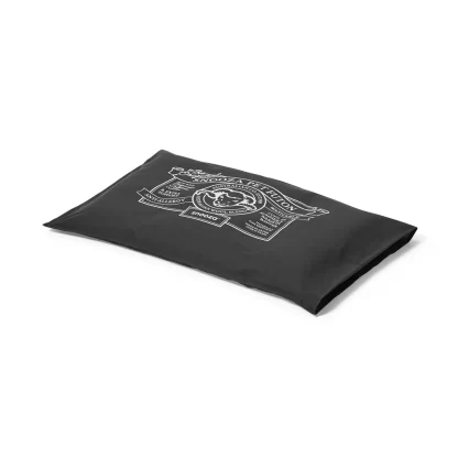 Snooza Organic Pet Futon – Charcoal – Breathable Wool Blend, Organic Cotton, Machine Washable, Eco-Friendly Comfort for Pets – Mindiampets.com.au