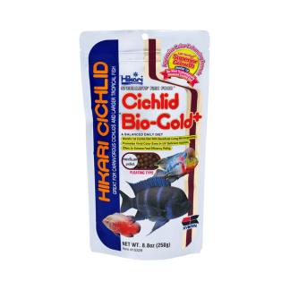 Hikari Cichlid Bio-Gold Plus – Colour Enhancing Floating Pellets for Carnivorous Cichlids – Rapid Growth Formula with Astaxanthin – Mindiampets.com.au