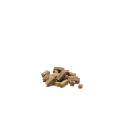 Bark & Beyond Chicken Trainers are bite-sized, low-fat dog treats perfect for training. All-natural, grain-free, and made in Australia.