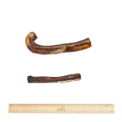 Bark & Beyond Bully Sticks are 100% natural beef chews that promote dental health, entertain your dog, and contain no preservatives or additives.