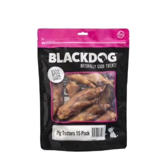 Black Dog Pig Trotter Dental Treat