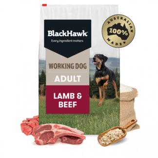 Black Hawk Working Dog Lamb & Beef – High Energy Food