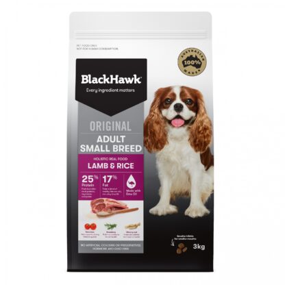 Black Hawk – Adult Dog – Small Breed – Lamb & Rice | Premium Nutrition