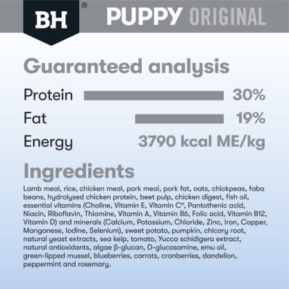 Premium lamb & rice puppy food for medium breeds. Supports growth, immunity & digestion.