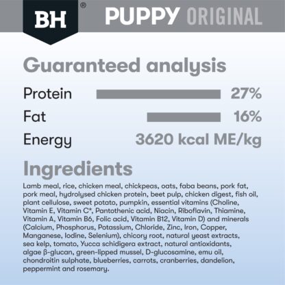 Black Hawk – Puppy – Large Breed – Lamb & Rice