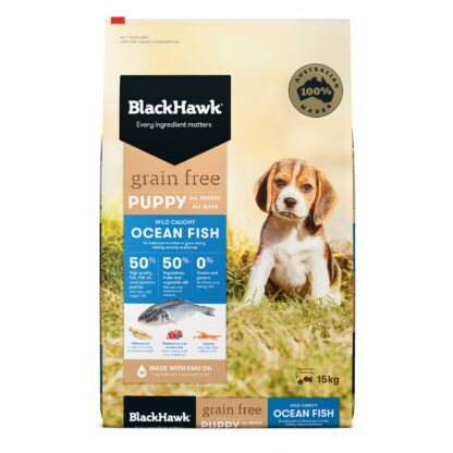 Black Hawk Puppy Ocean Fish – Grain Free Nutrition