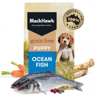 Black Hawk Puppy Ocean Fish – Grain Free Nutrition