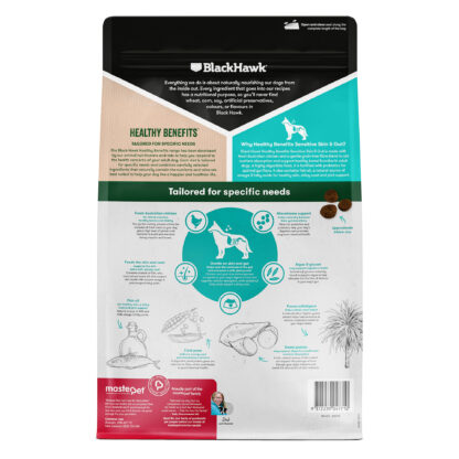 Black Hawk Adult Dog Sensitive Skin & Gut Food