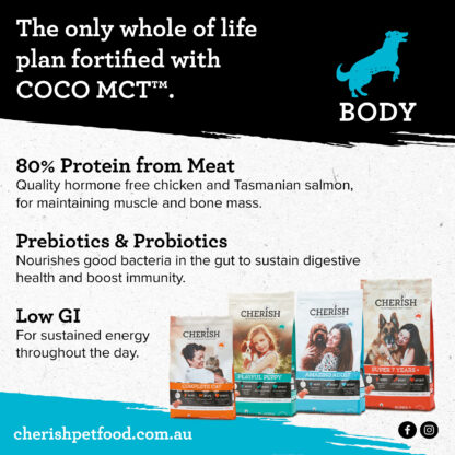 Cherish Amazing Adult Dog Food | Cognitive, Joint & Digestive Support | Australian Made