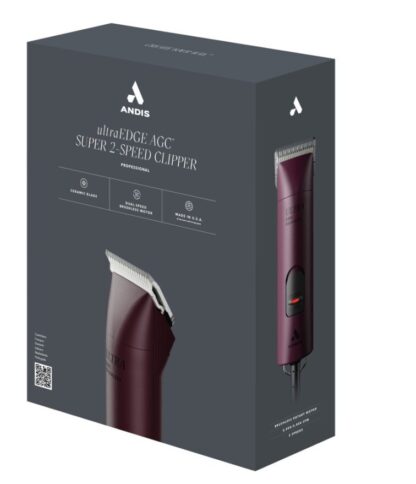 Andis UltraEdge AGC Super 2-Speed Clipper – Burgundy | Australia