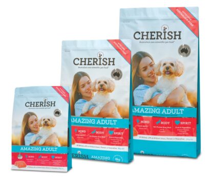 Cherish Amazing Adult Dog Food – Lean Australian Pork | Cognitive, Gut & Skin Support | Australian Made