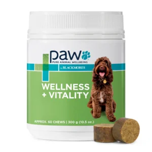 Blackmores PAW – Wellness + Vitality Chews | Daily Multivitamin for Dogs