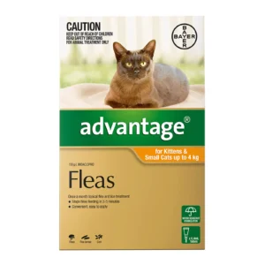 Advantage Flea Treatment for Kittens & Small Cats up to 4kg – Spot-On | Australia