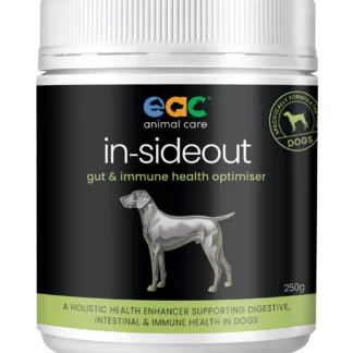 EAC Animal Care – In-Sideout Gut & Immune Health Optimiser for Dogs - Mindiampets | Pet Shop Online EAC Animal Care – In-Sideout Gut & Immune Health Optimiser for Dogs