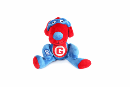 Meet Agent GiGwi – the plush dog toy with a tennis-ball belly and soft limbs. Perfect for indoor play, cuddles & fetch fun. Non-abrasive felt material, 27 × 22 × 11 cm.