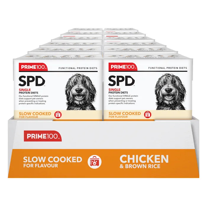 Prime100 – SPD Slow Cooked – Chicken & Brown Rice | Digestive Health Dog Food | Mindiampets Australia - Mindiampets | Pet Shop Online Prime100 – SPD Slow Cooked – Chicken & Brown Rice | Digestive Health Dog Food | Mindiampets Australia