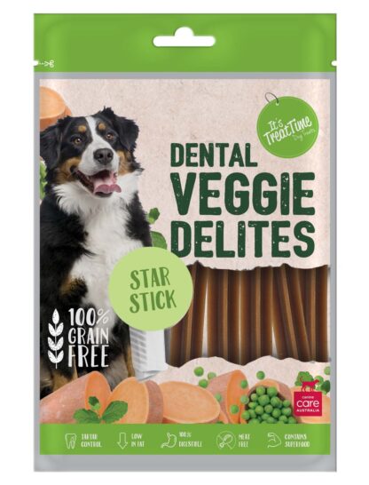 It’s Treat Time – Dental Veggie Delights – Star Stick | Mindiampets Australia