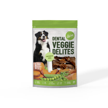 It’s Treat Time – Dental Veggie Delights – Toothbrush Small | Mindiampets Australia