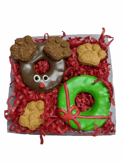 Huds and Toke – Reindeer Christmas Cookie Gift Box – 4 Piece | Mindiampets Australia