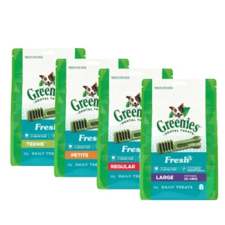 Greenies Fresh Dental Dog Treats | Clean Teeth & Minty Fresh Breath Daily