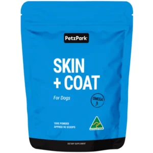 PetzPark – Skin + Coat – For Dogs | Omega 3 Skin & Allergy Support | Mindiampets Australia