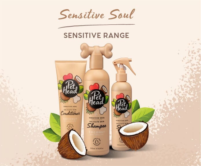 Pet Head – Sensitive Soul | Gentle Dog Shampoo for Sensitive Skin | Mindiampets Australia - Mindiampets | Pet Shop Online Pet Head – Sensitive Soul | Gentle Dog Shampoo for Sensitive Skin | Mindiampets Australia