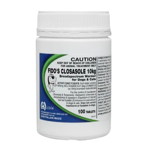 Fido’s – Closasole | Broad Spectrum Wormer for Dogs & Cats