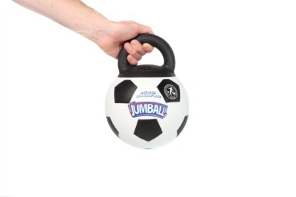 GiGwi – Jumball – Soccer Ball | Ultra-Durable Big Dog Ball with Handle 19 × 22 × 22 cm