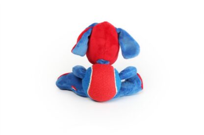 Meet Agent GiGwi – the plush dog toy with a tennis-ball belly and soft limbs. Perfect for indoor play, cuddles & fetch fun. Non-abrasive felt material, 27 × 22 × 11 cm.