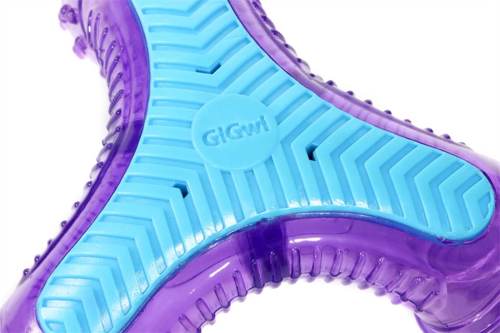 GiGwi – Multi-Sound Bone | Triple Squeak TPR Chew Toy for Power Chewers 14 × 3 × 23 cm - Mindiampets | Pet Shop Online GiGwi – Multi-Sound Bone | Triple Squeak TPR Chew Toy for Power Chewers 14 × 3 × 23 cm