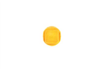 GiGwi – G-Foamer – Ball | Floating TPR Foam Fetch Toy 6.5 cm (High-Vis Orange)