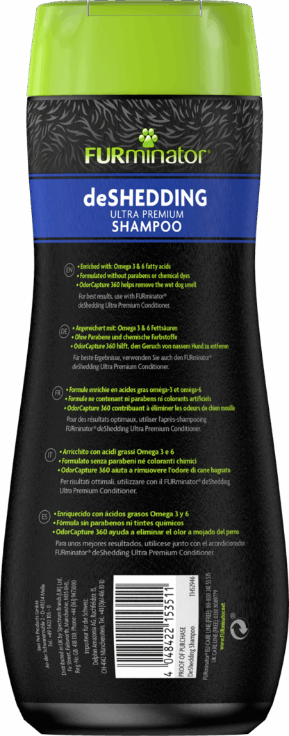 FURminator – Deshedding Ultra Premium Conditioner | Reduces Shedding & Odour