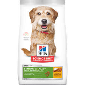 Hill’s – Science Diet – Adult Dog (7+) – Senior Vitality – Small & Mini | Mindiampets Australia