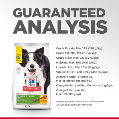 Hill’s – Science Diet – Adult Dog (7+) – Senior Vitality | Mindiampets Australia