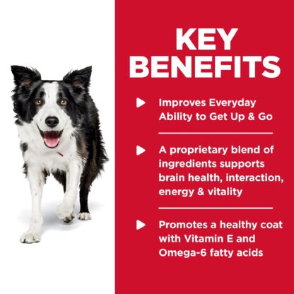 Hill’s – Science Diet – Adult Dog (7+) – Senior Vitality | Mindiampets Australia