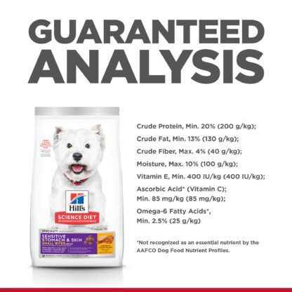 Hill’s – Science Diet – Adult Dog – Sensitive Stomach & Skin – Small Bites | Mindiampets Australia