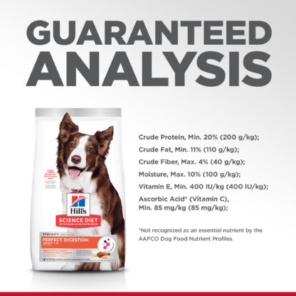 Hill’s – Science Diet – Adult Dog (1–6) – Perfect Digestion – 1.59kg | Mindiampets Australia
