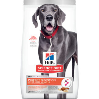 Hill’s – Science Diet – Adult Dog (1–5) – Perfect Digestion – Large Breed – 9.98kg | Mindiampets Australia