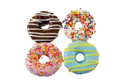Huds and Toke – Little Doggy Donuts – Box of 40 | Mindiampets Australia