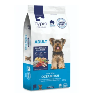 Hypro Premium – Adult Dog – GRAIN FREE – Ocean Fish | Mindiampets Australia