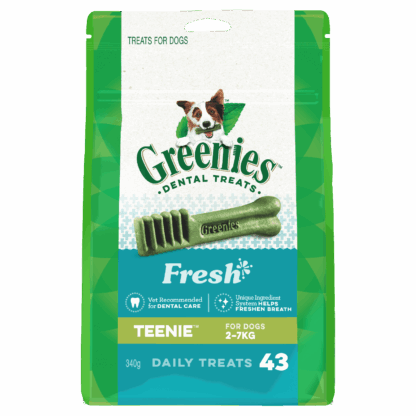 Greenies Fresh Dental Dog Treats | Clean Teeth & Minty Fresh Breath Daily