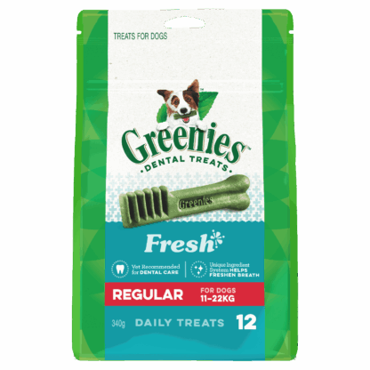 Greenies Fresh Dental Dog Treats | Clean Teeth & Minty Fresh Breath Daily